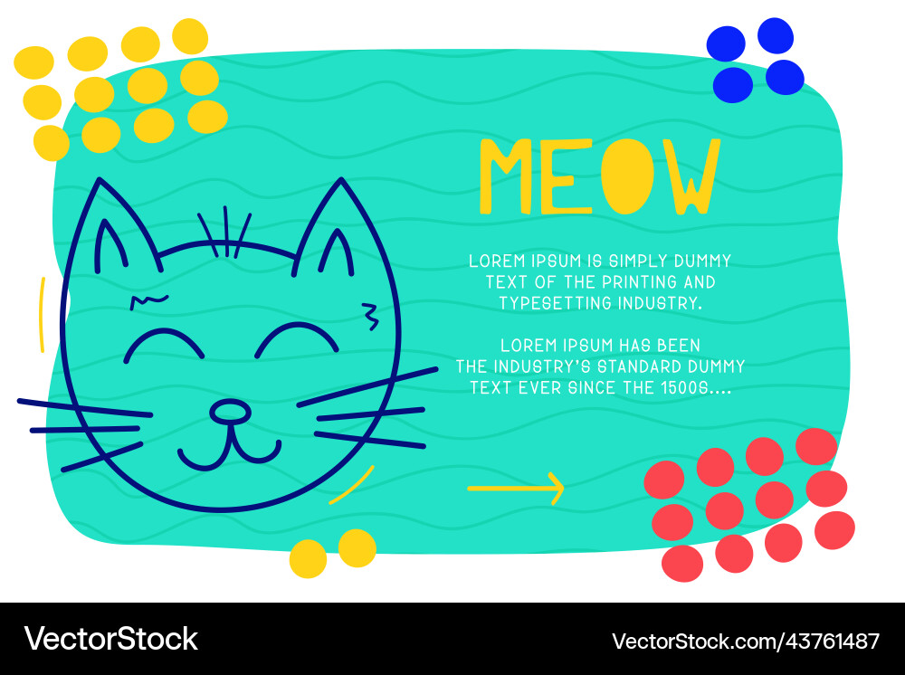 Abstract landing page pattern with different Abstract landing page pattern with different vector image