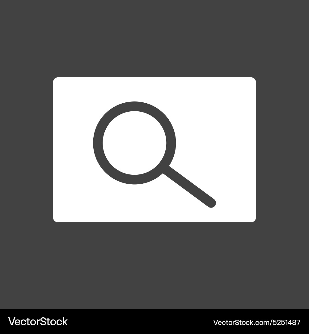Browser vector image