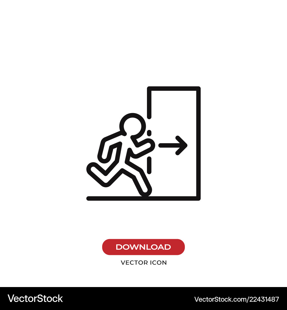 Exit icon Exit icon Vector Image