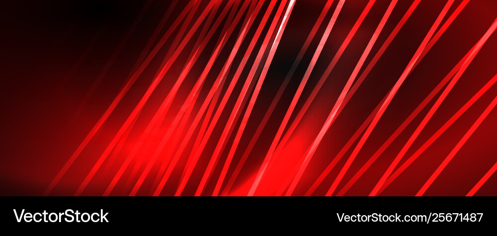 Shiny color neon light with lines abstract Vector Image