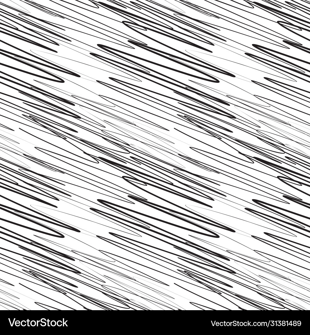 Abstract scratched lines seamless pattern vector image