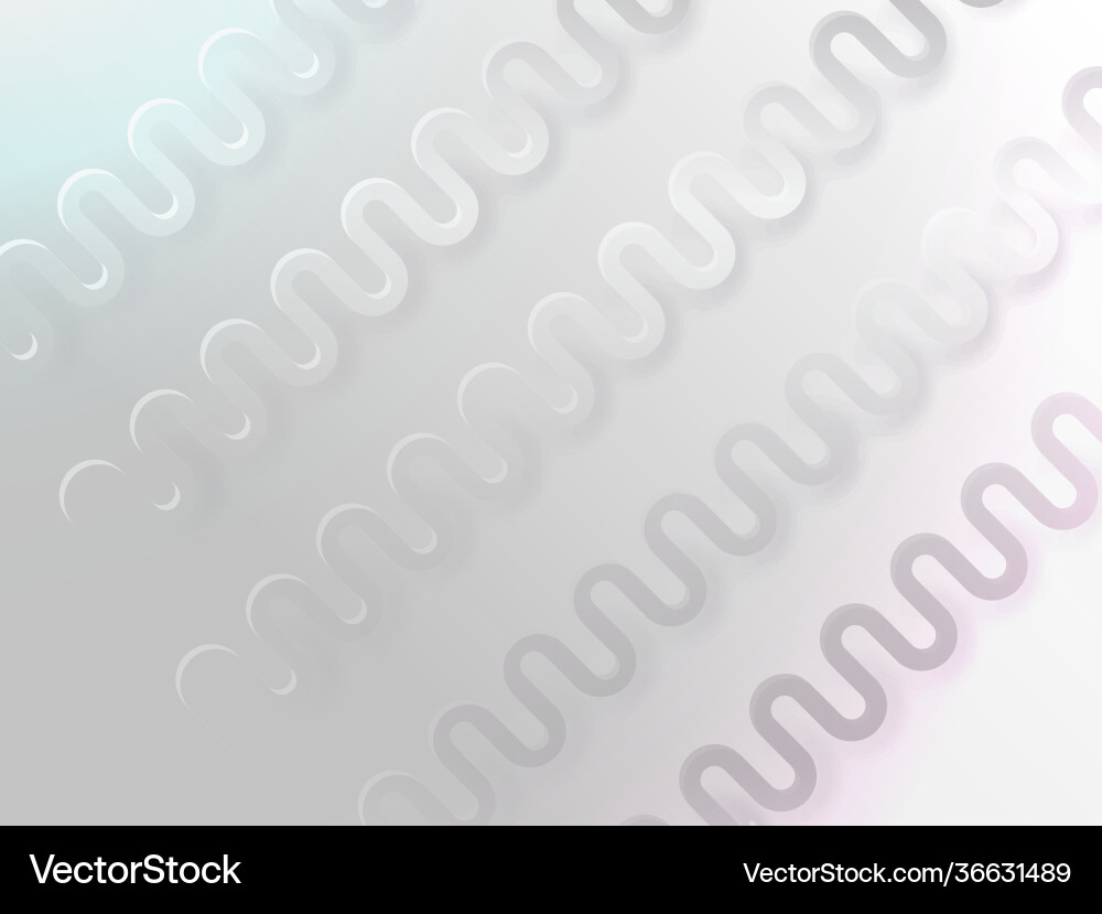 Abstract zigzag waves pattern background Vector Image