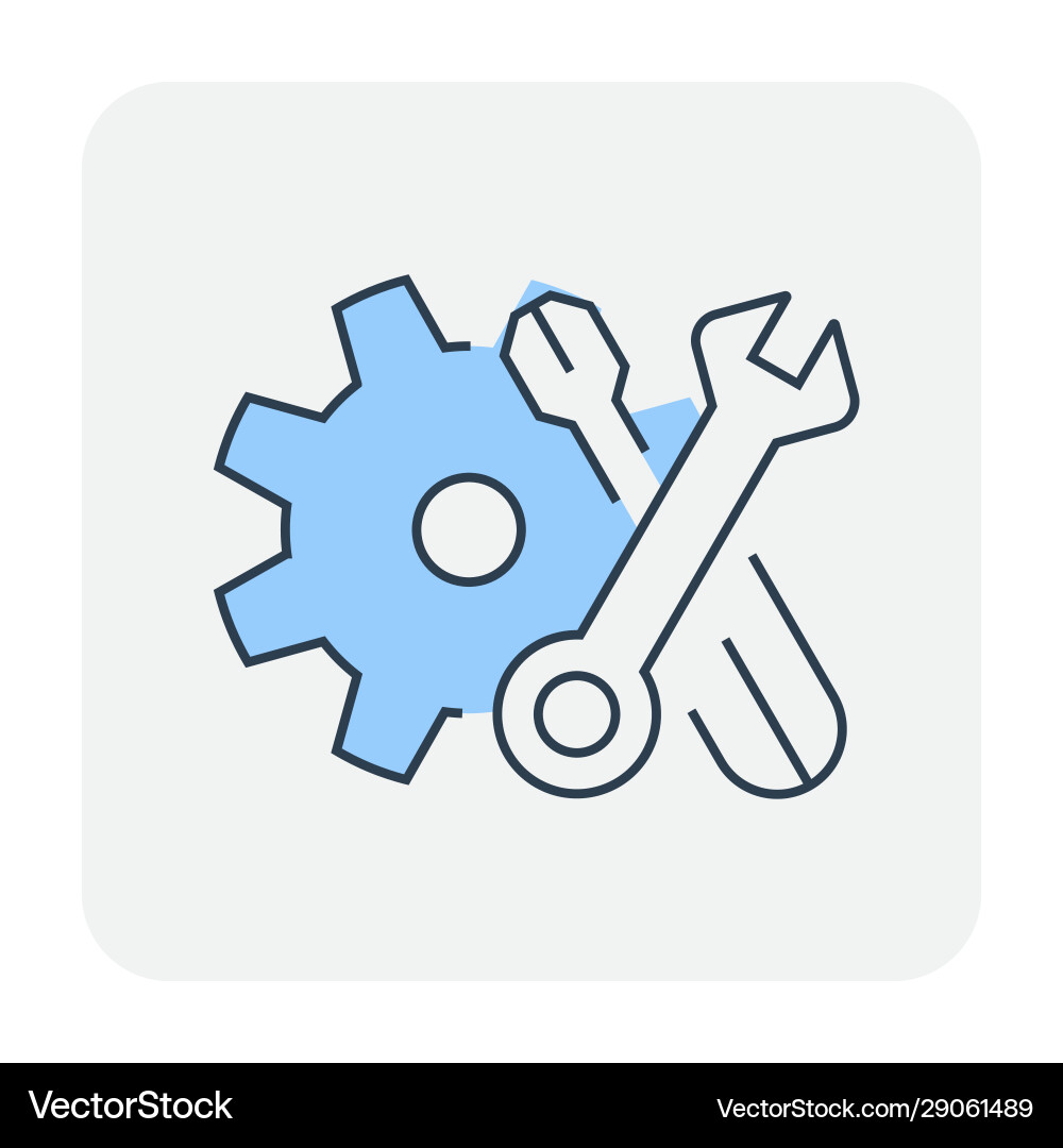 Config setting icon Config setting icon vector image