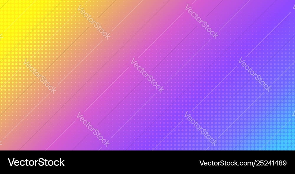 Vibrant Gradient Abstract Background vector image