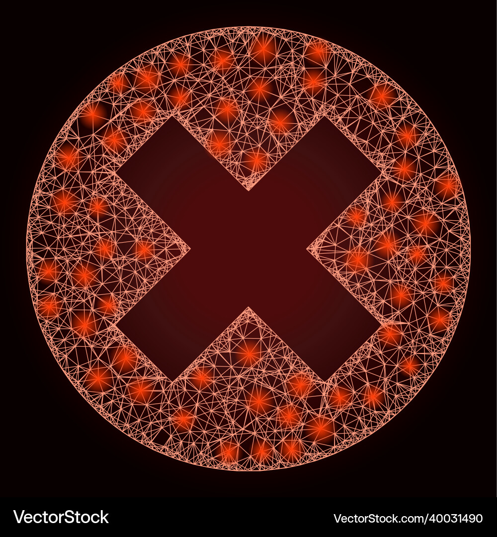Bright net mesh delete with light spots Bright net mesh delete with light spots Vector Image