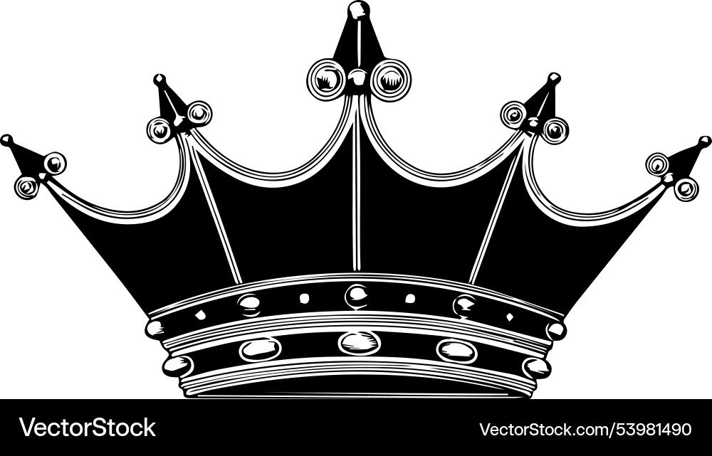 Crawn icon set design for digital projects Crawn icon set design for digital projects Vector Image