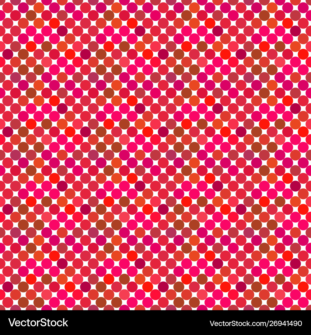 Crimson circle pattern background - abstract vector image