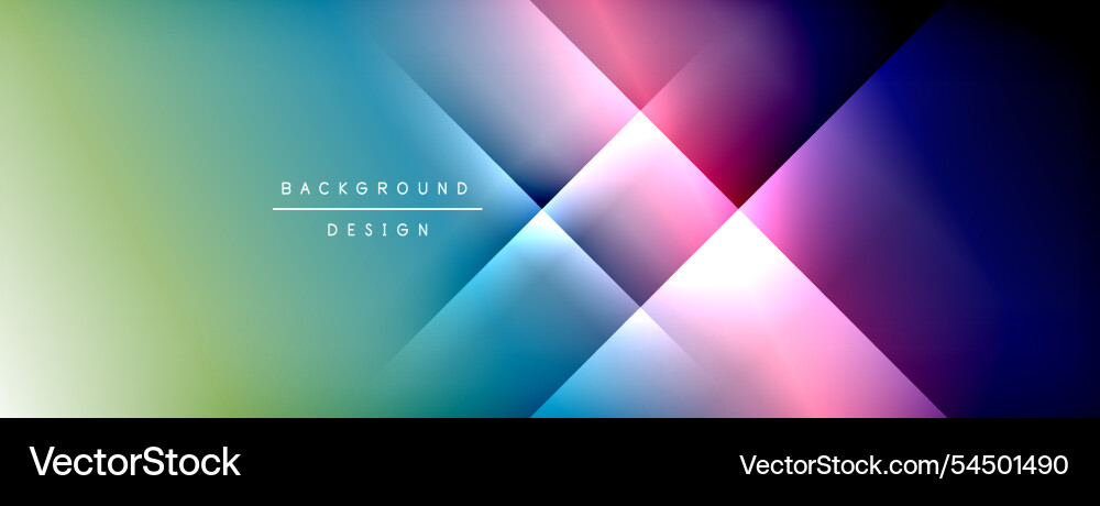 Dynamic shadow lines with gradient colors Vector Image