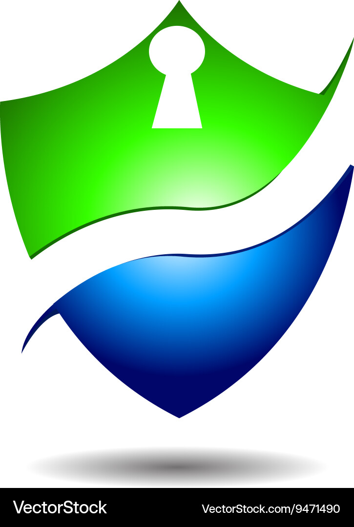 Exclusive Lock Shield Icon Vector Image