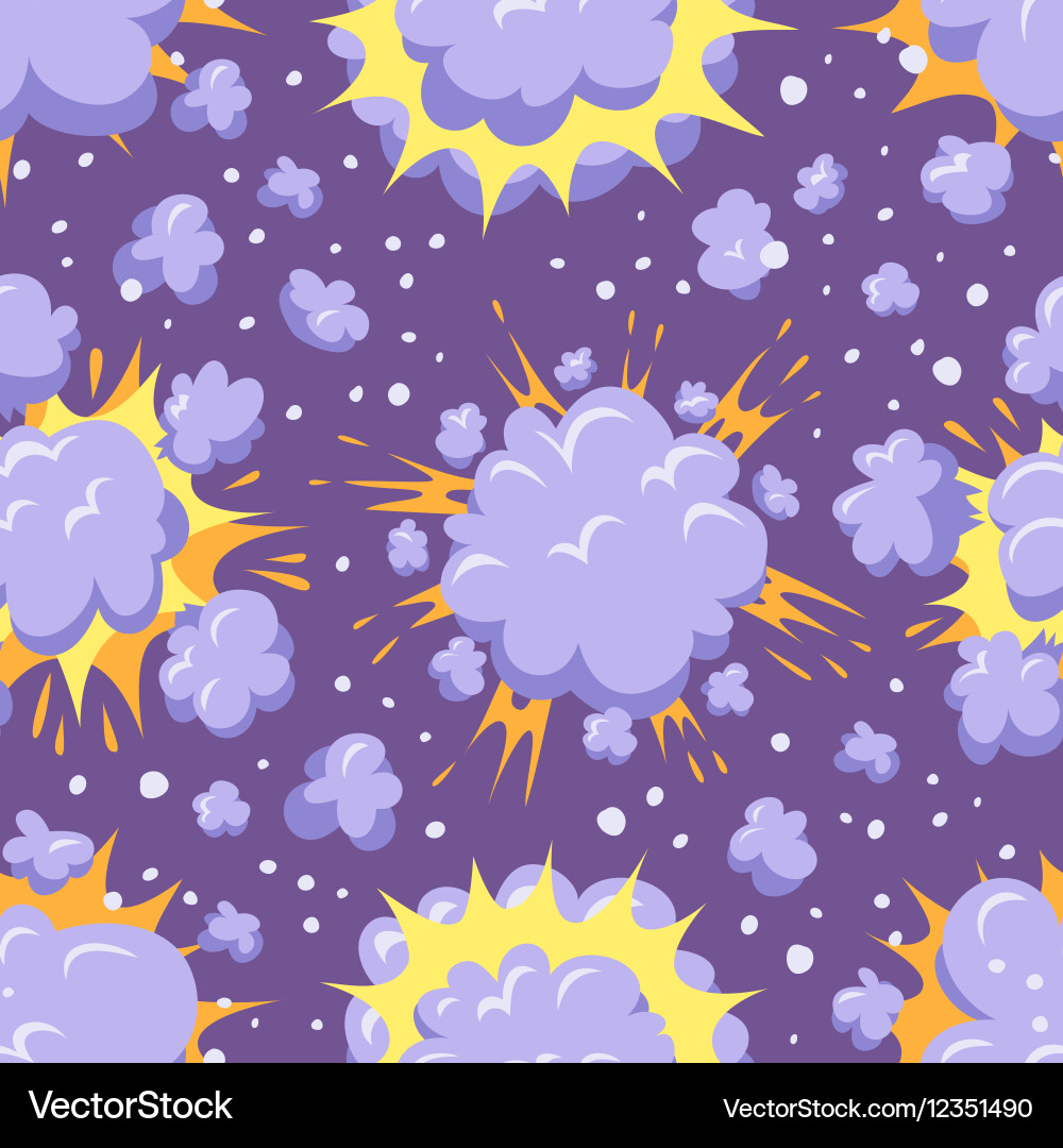 Explosion Burst Pattern vector image