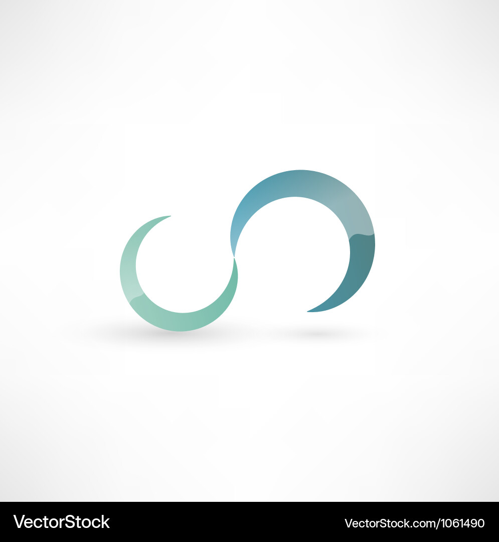 Infinity Loop Symbol vector image