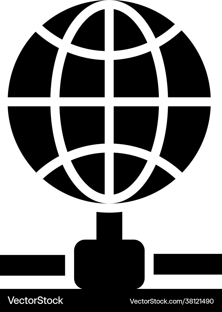 Internet connection style Vector Image