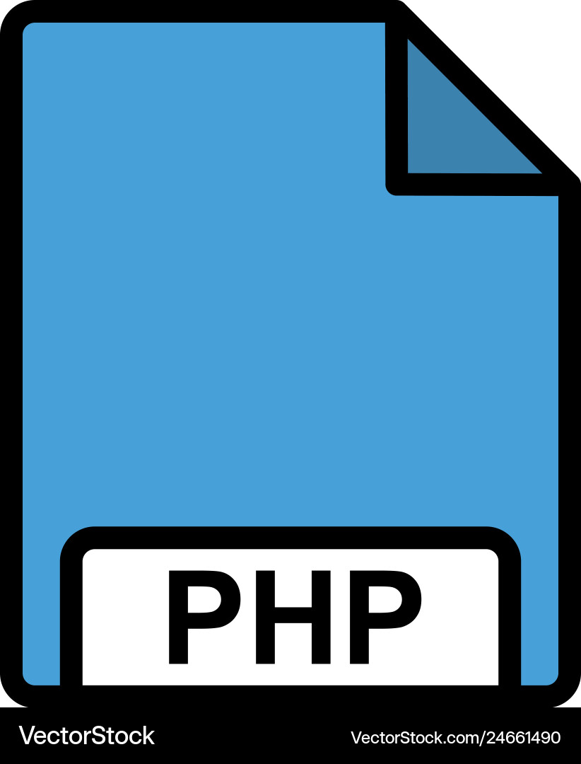 Php icon vector image