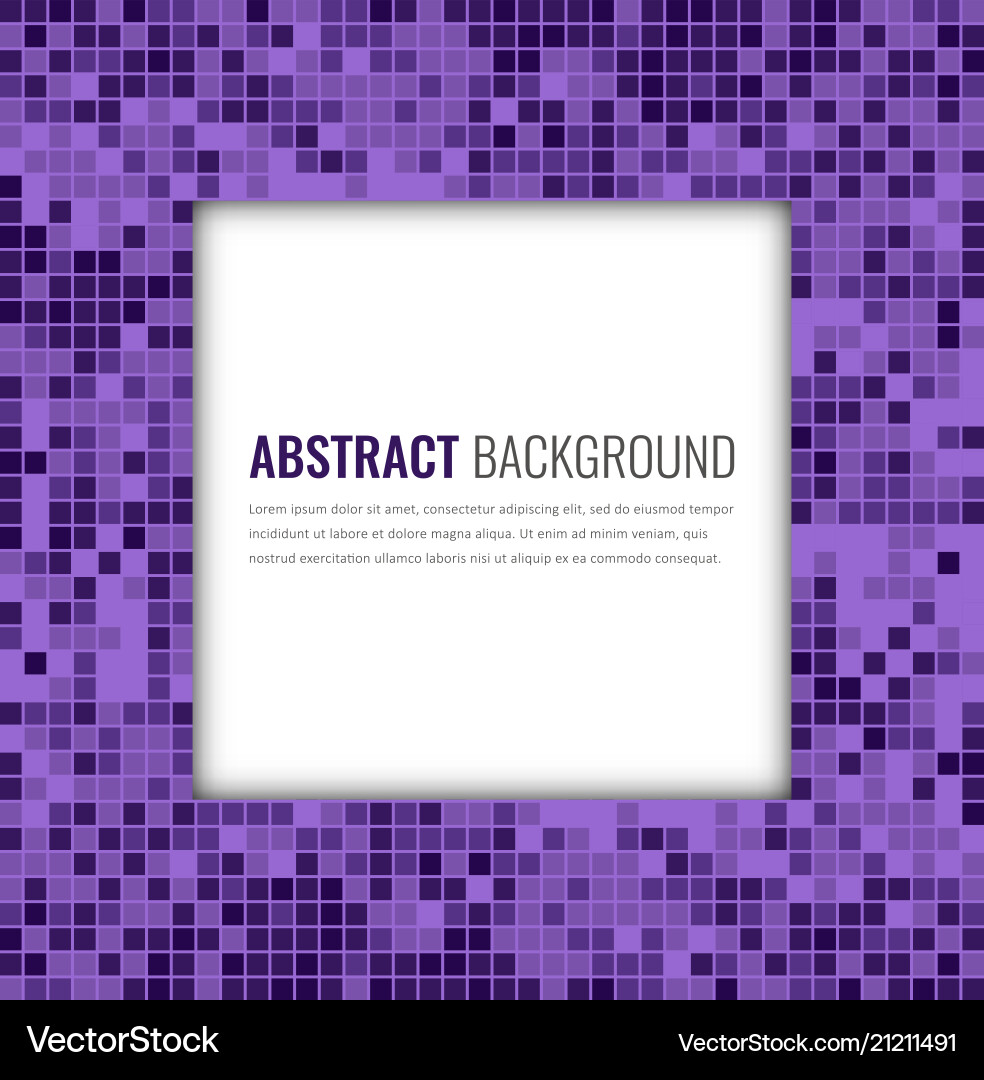 Abstract mosaic background with colorful pixels Abstract mosaic background with colorful pixels Vector Image