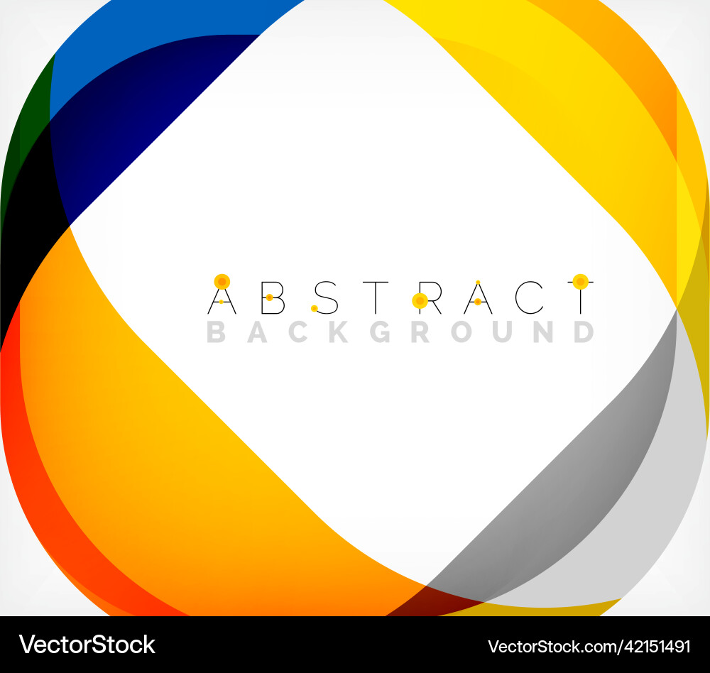 Abstract square shape with overlapping waves Abstract square shape with overlapping waves Vector Image
