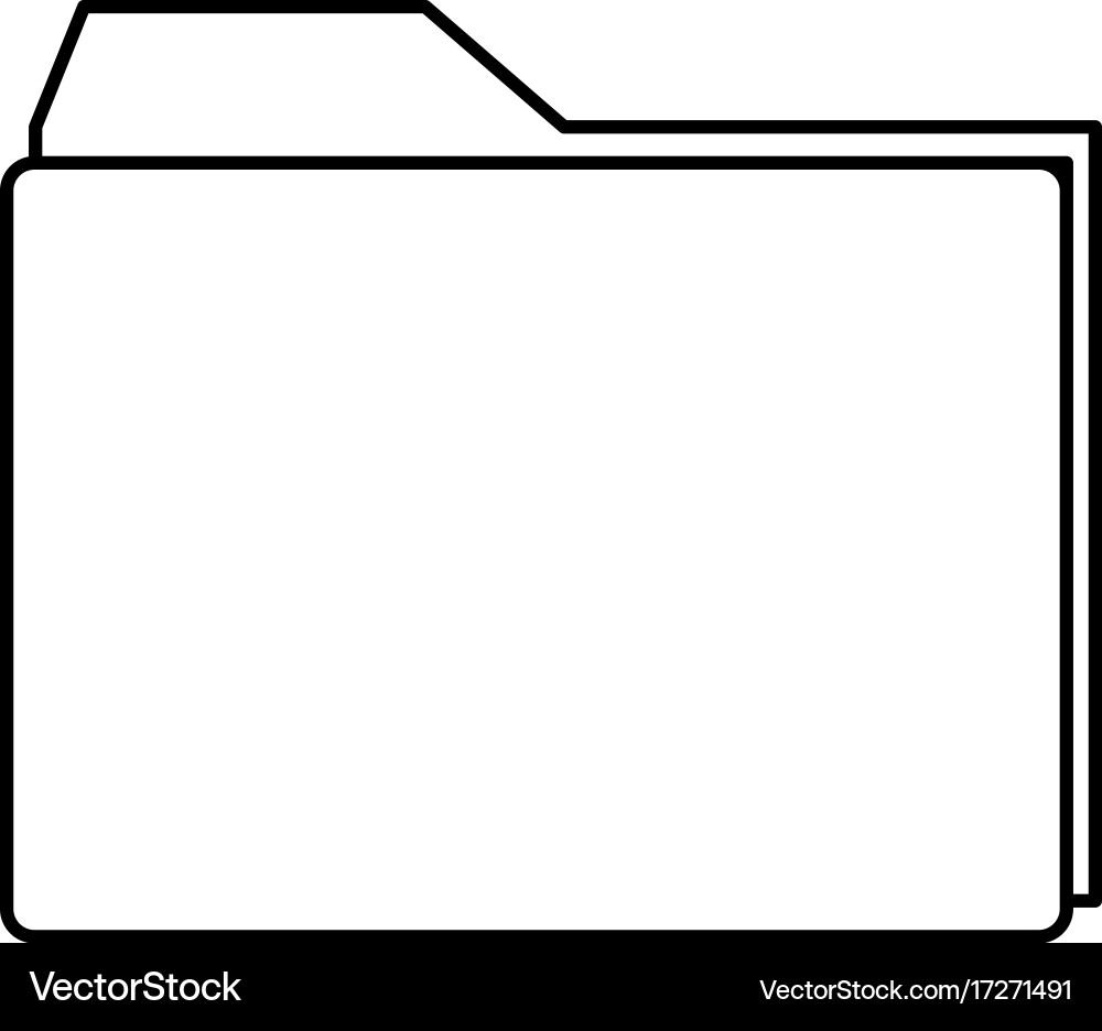 Archive folder icon vector image