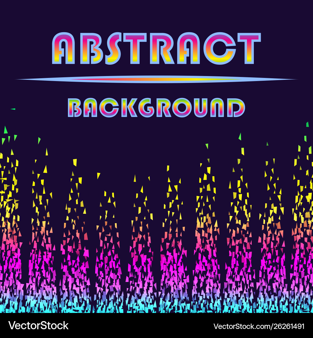 Dynamic abstract scattering particles background Dynamic abstract scattering particles background Vector Image