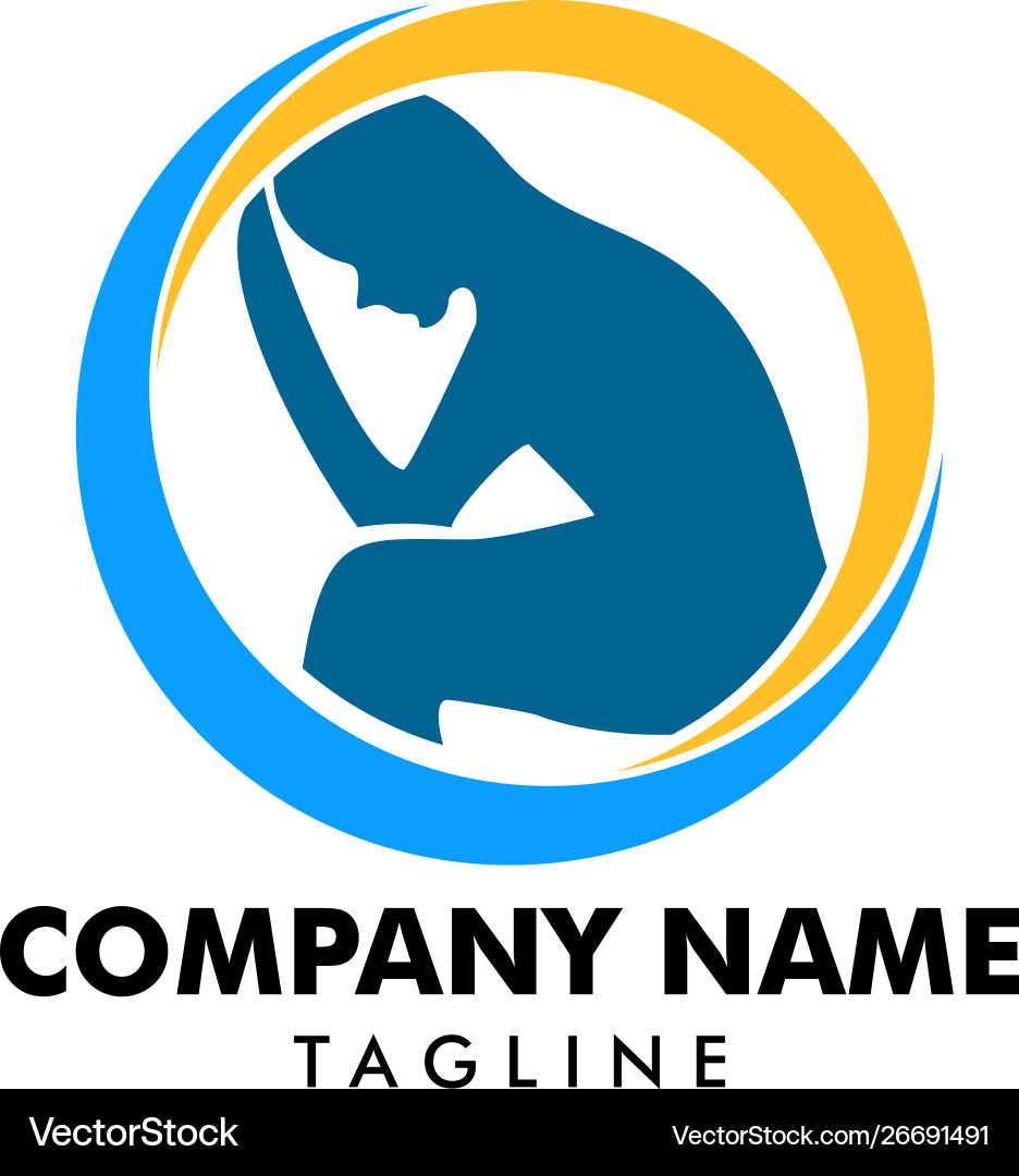 Psychologie Logo Vorlage Design Psychologie Logo Vorlage Design vektorbild