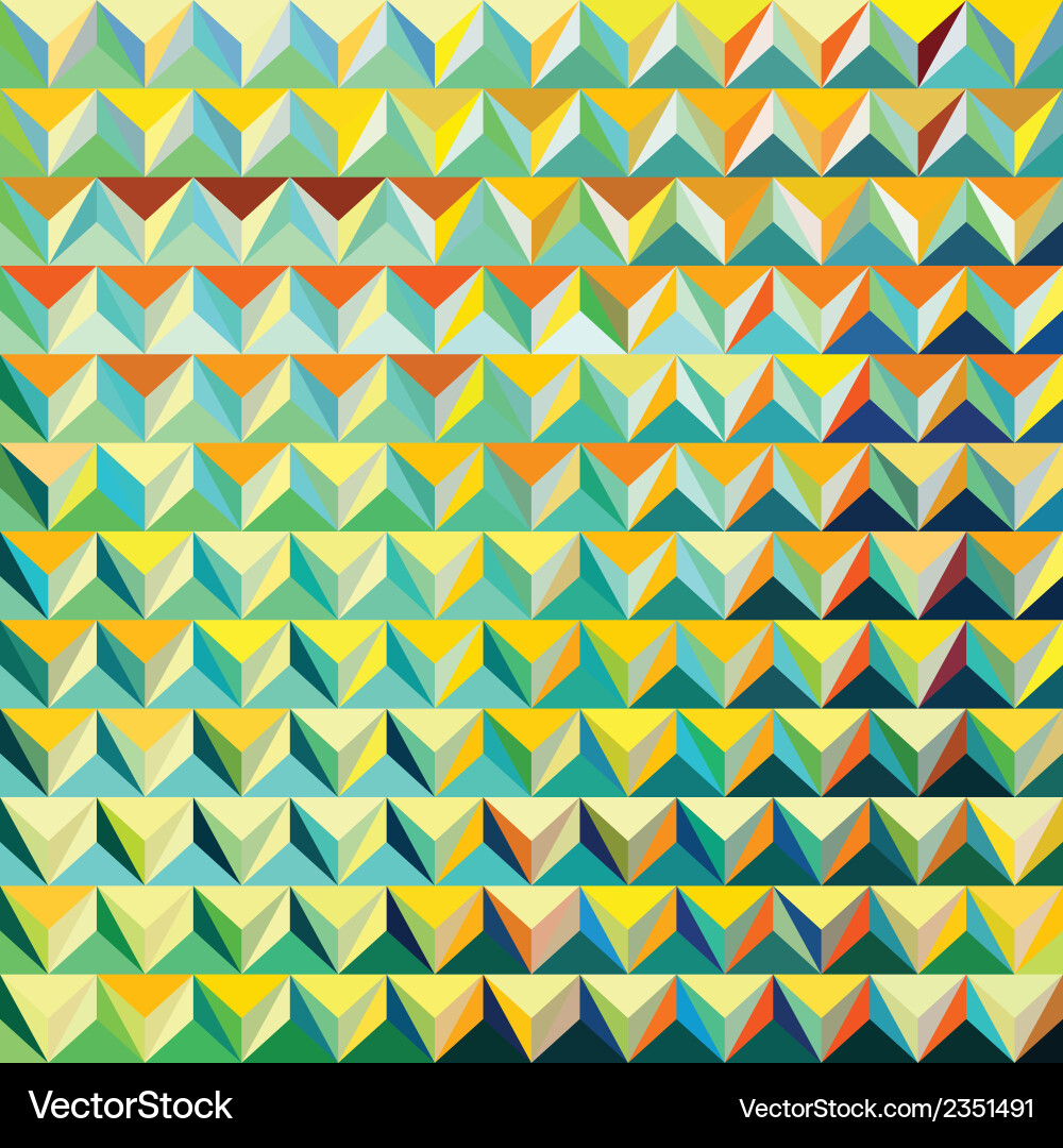 V 000182 modern triangular pattern vector image