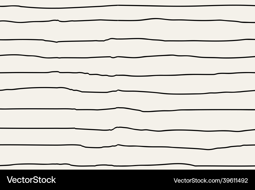 Striped pattern background doodle simple design Vector Image