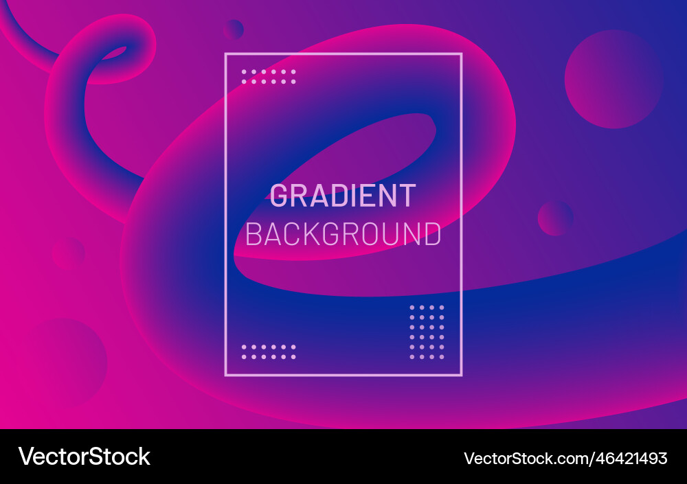 Fluid motion background with 3d flow shape Fluid motion background with 3d flow shape vector image