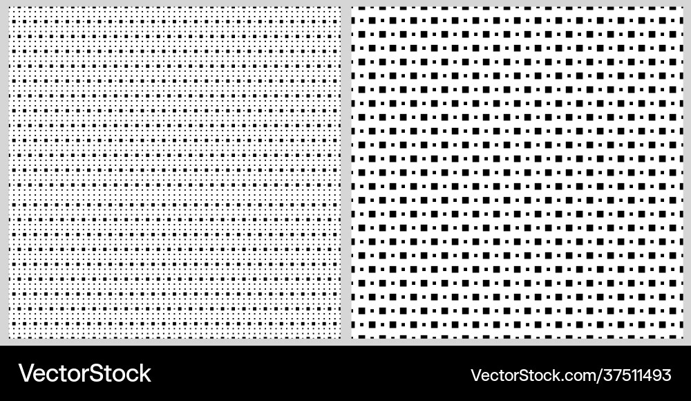 Geometric pattern with squares Vector Image