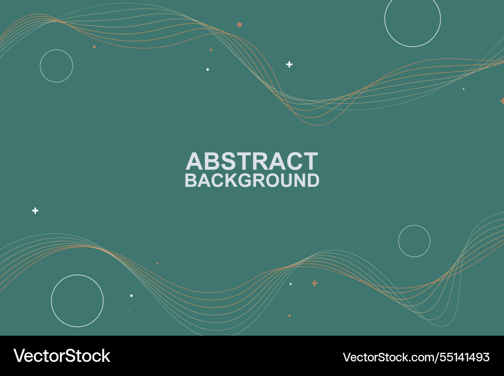 Simple lines and dot circles background Simple lines and dot circles background vector image