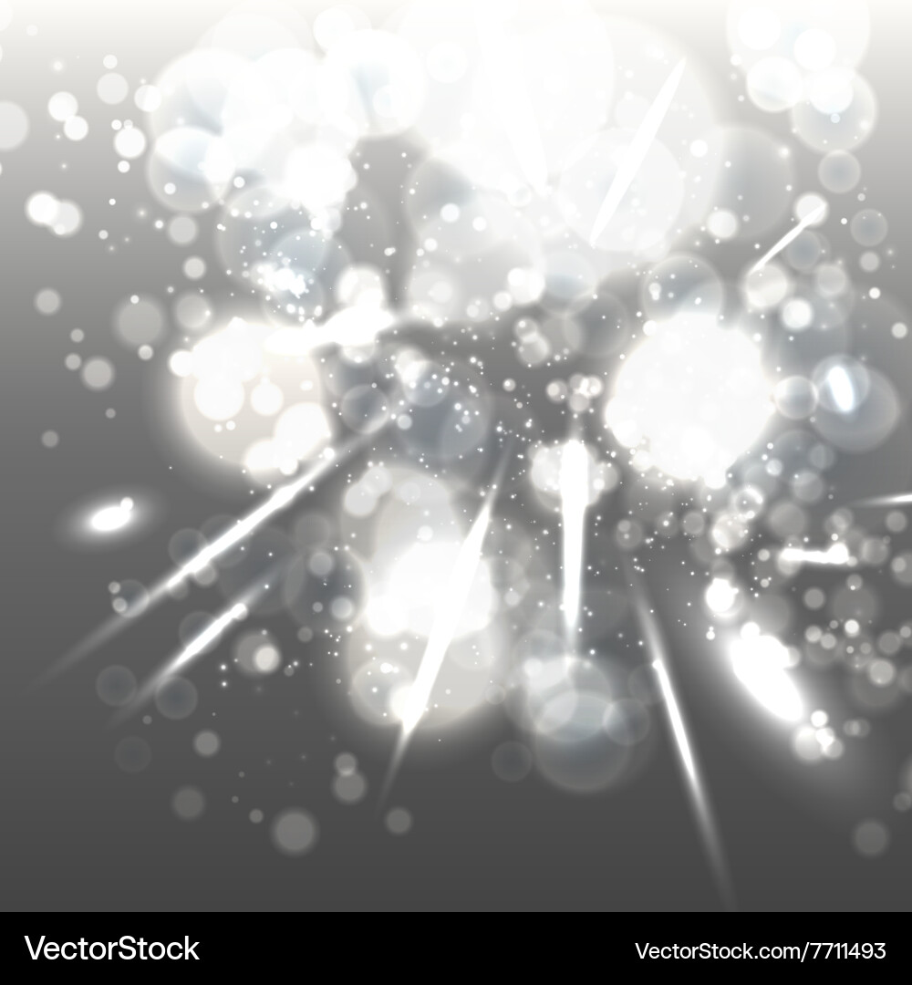 Soft colored abstract background with bokeh vector image