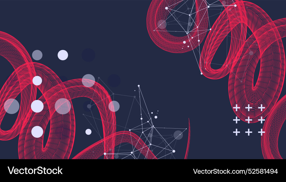 Abstract wave is made in a frame style template Abstract wave is made in a frame style template vector image