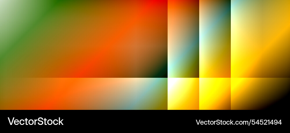 Colorful gradient with lines made of shadow vector image