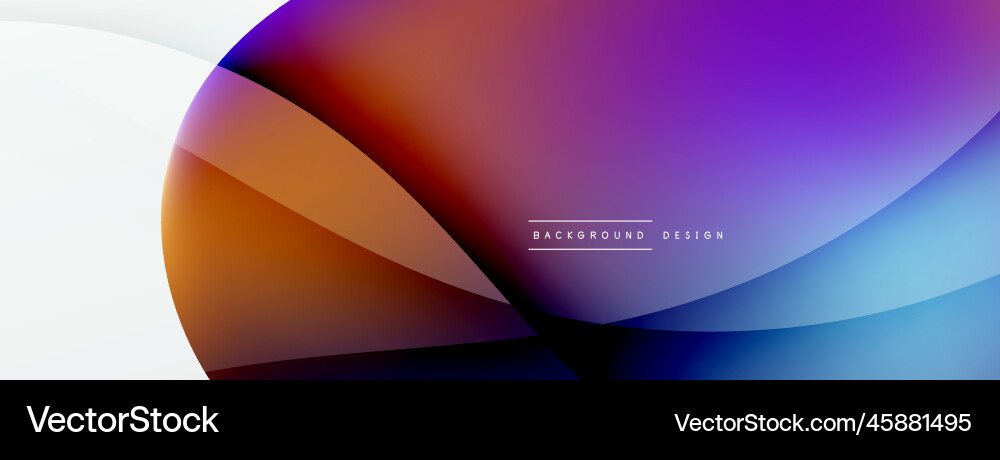 Abstract background fluid gradient color wave Abstract background fluid gradient color wave Vector Image