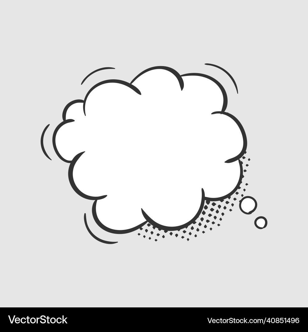 Comic speech bubbles dialog clouds comics books Vector Image