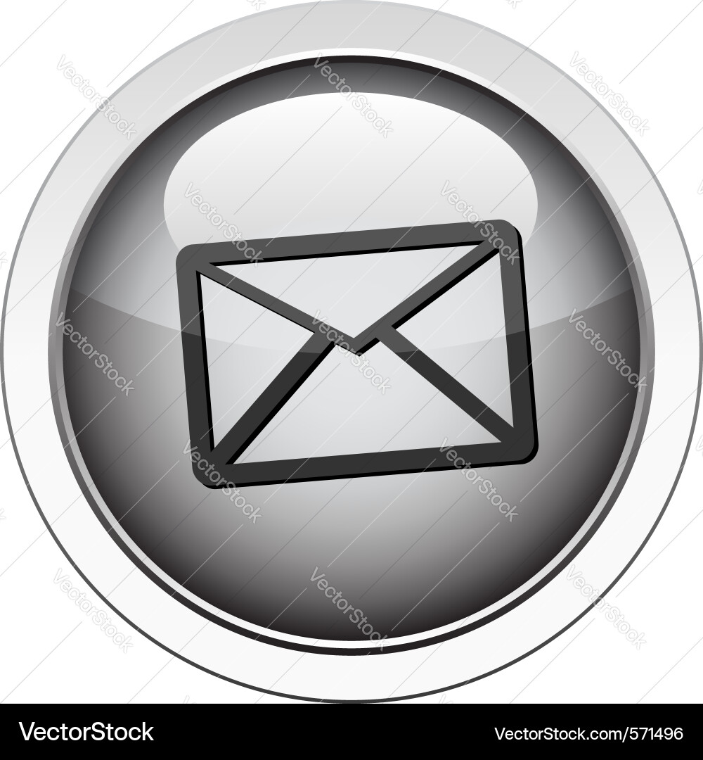 Email Envelope Icon Vektorbild