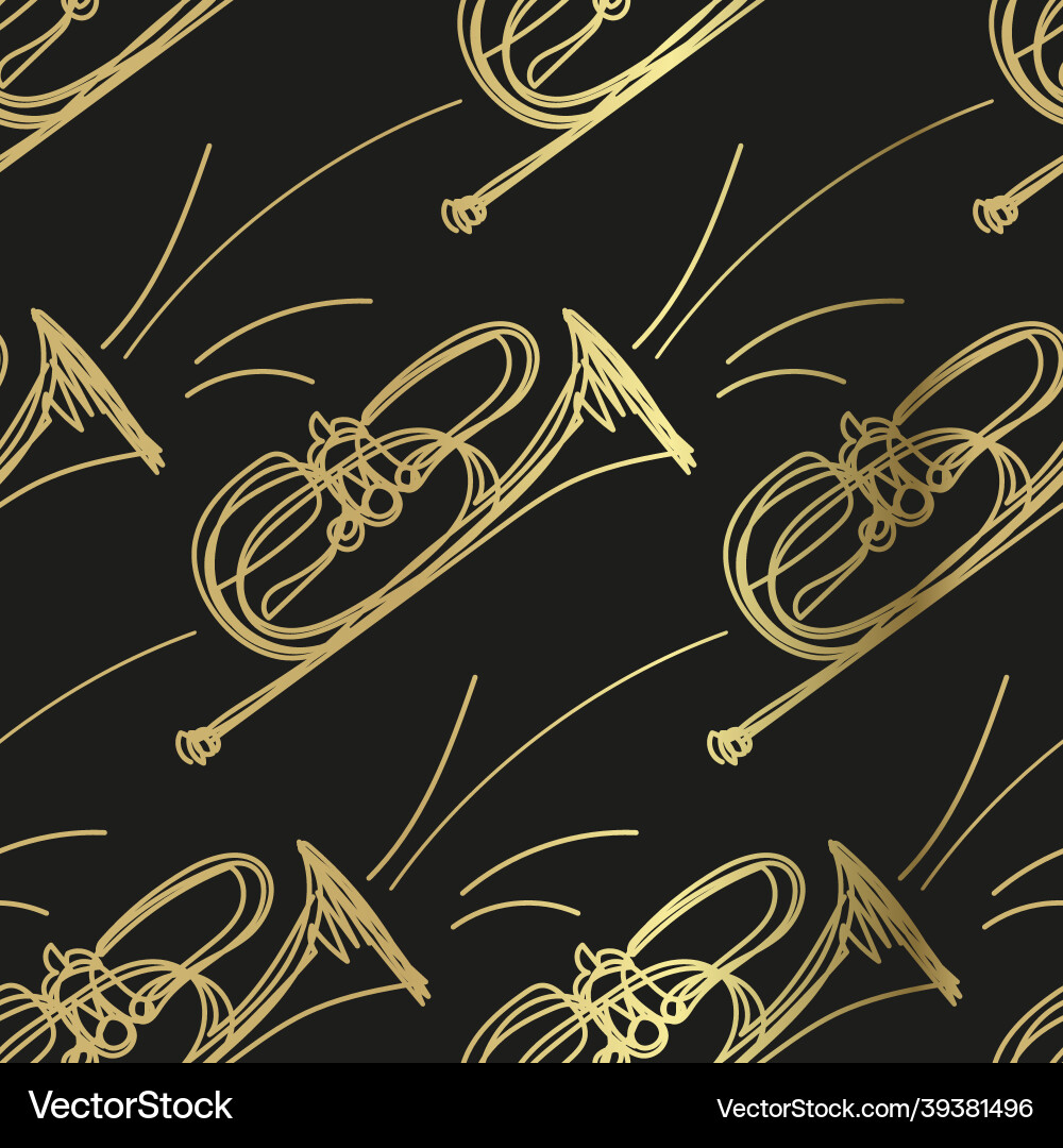 Pipe sketch isolated design element Vector Image