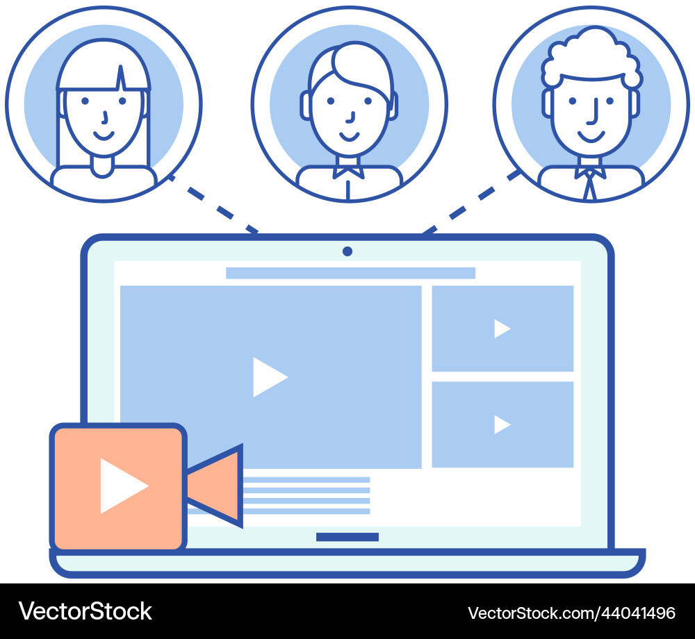 Remote communication program for computer distance Remote communication program for computer distance vector image