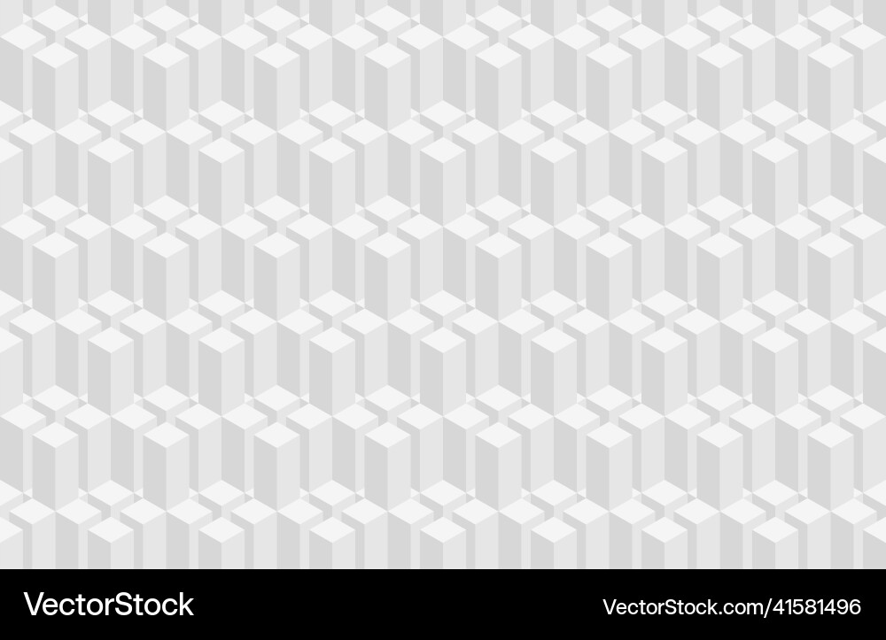 Set of abstract 3d geometric seamless patterns Set of abstract 3d geometric seamless patterns vector image