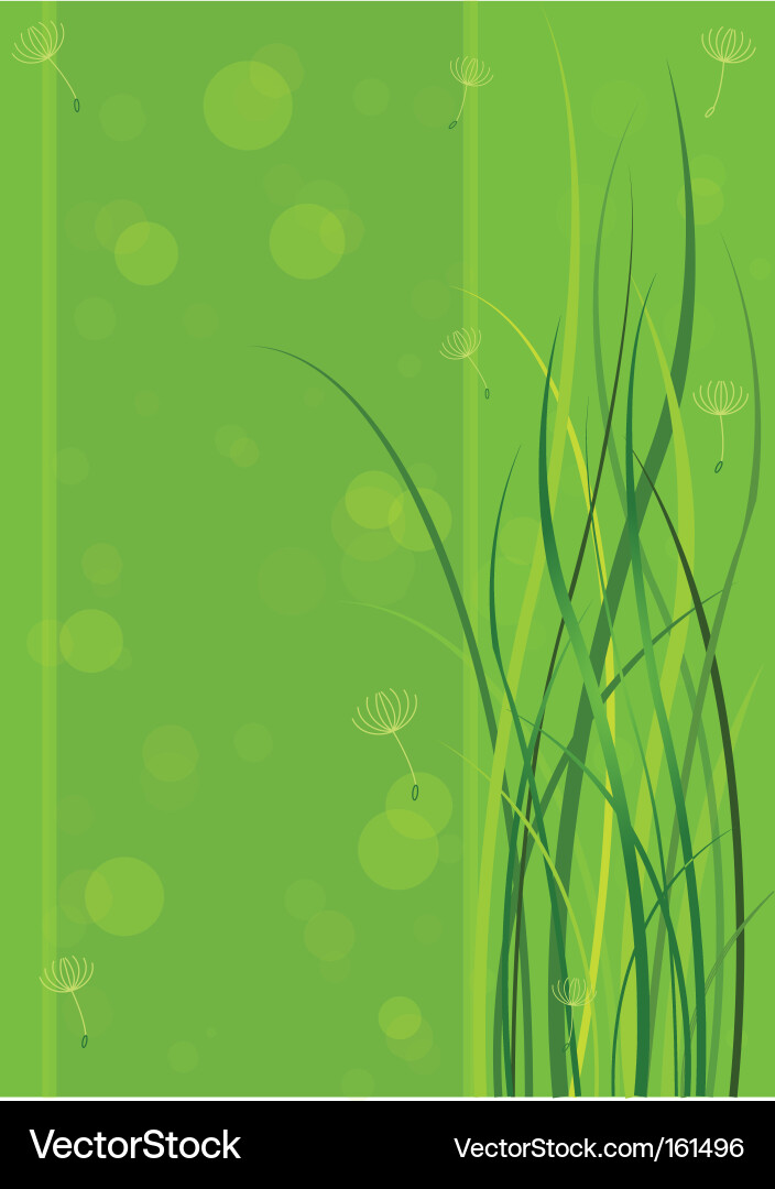 Spring background vector image