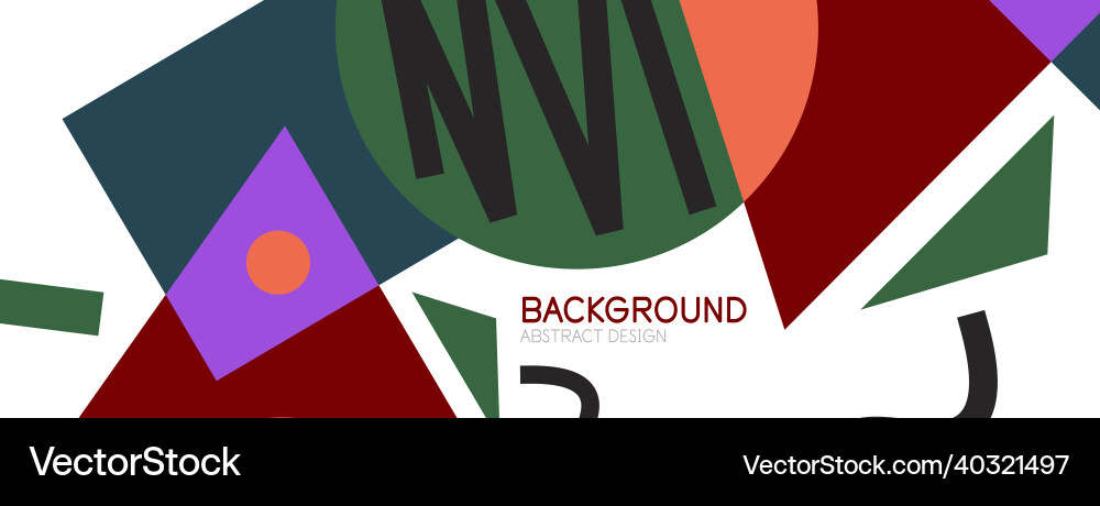 Abstract background blocks lines triangles Abstract background blocks lines triangles Vector Image