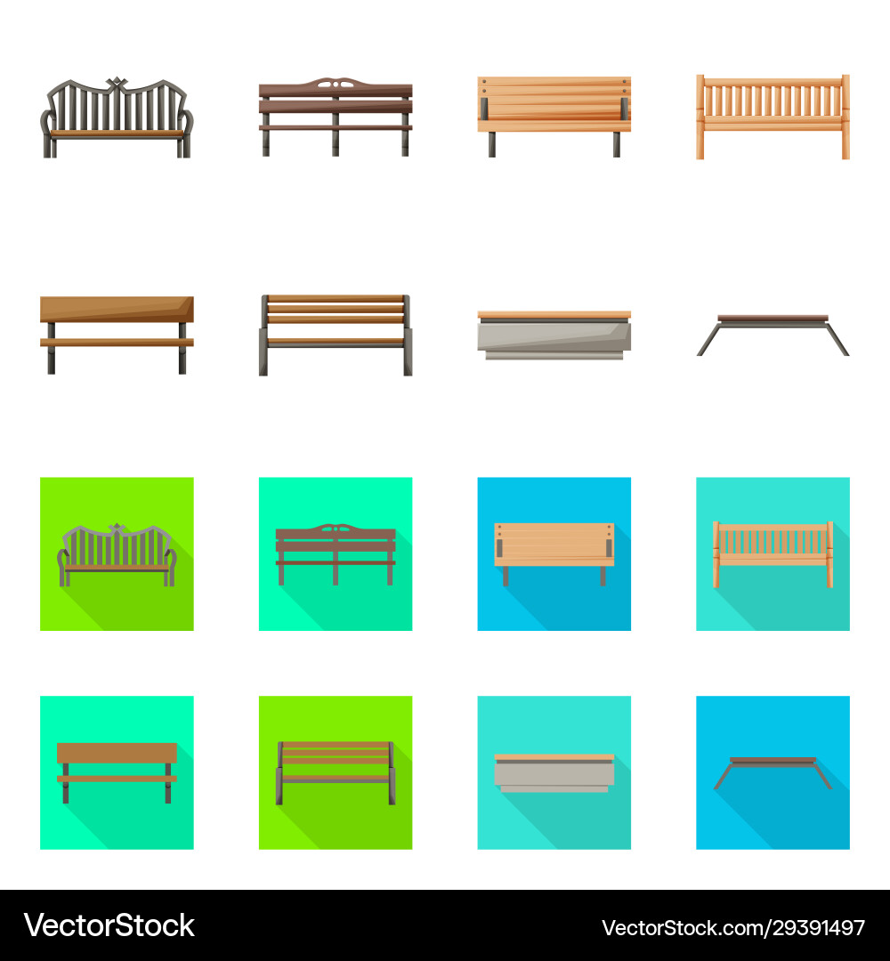 Design seat and architecture symbol set Vector Image