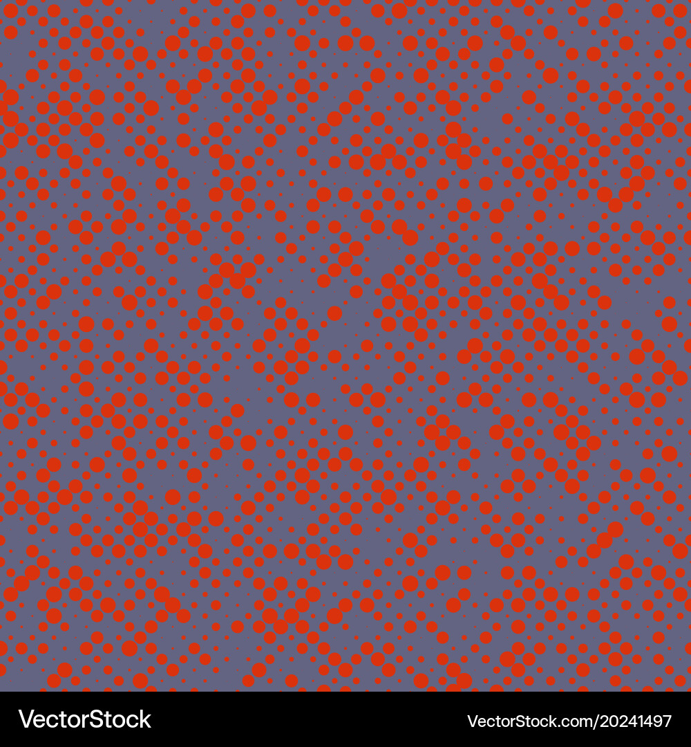 Random halftone dot pattern background from vector image