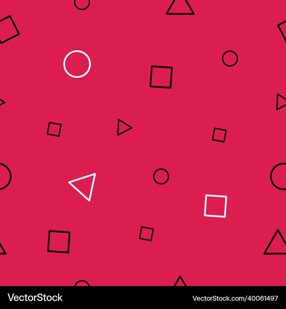 Seamless abstract pattern geometric shapes Seamless abstract pattern geometric shapes vector image