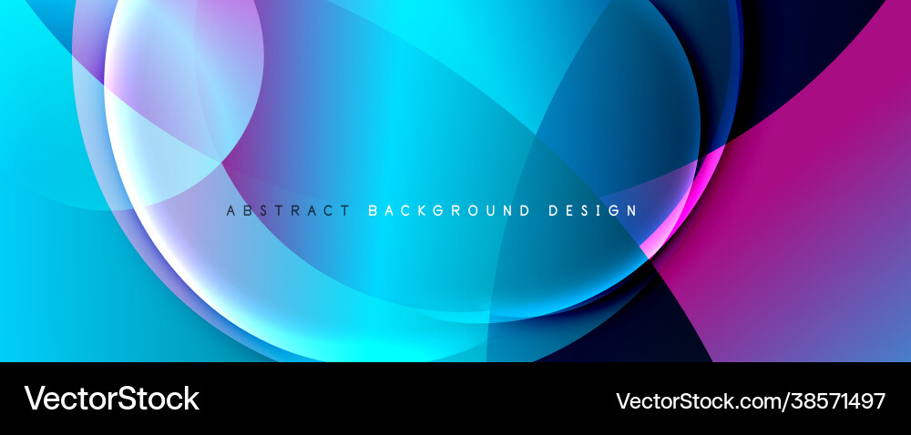 Trendy simple fluid color gradient abstract Vector Image
