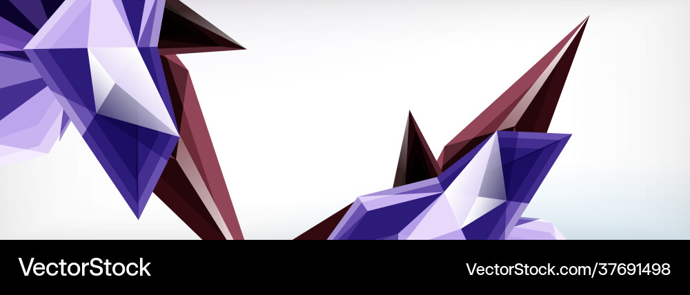 3d triangles and pyramids abstract 3d triangles and pyramids abstract vector image