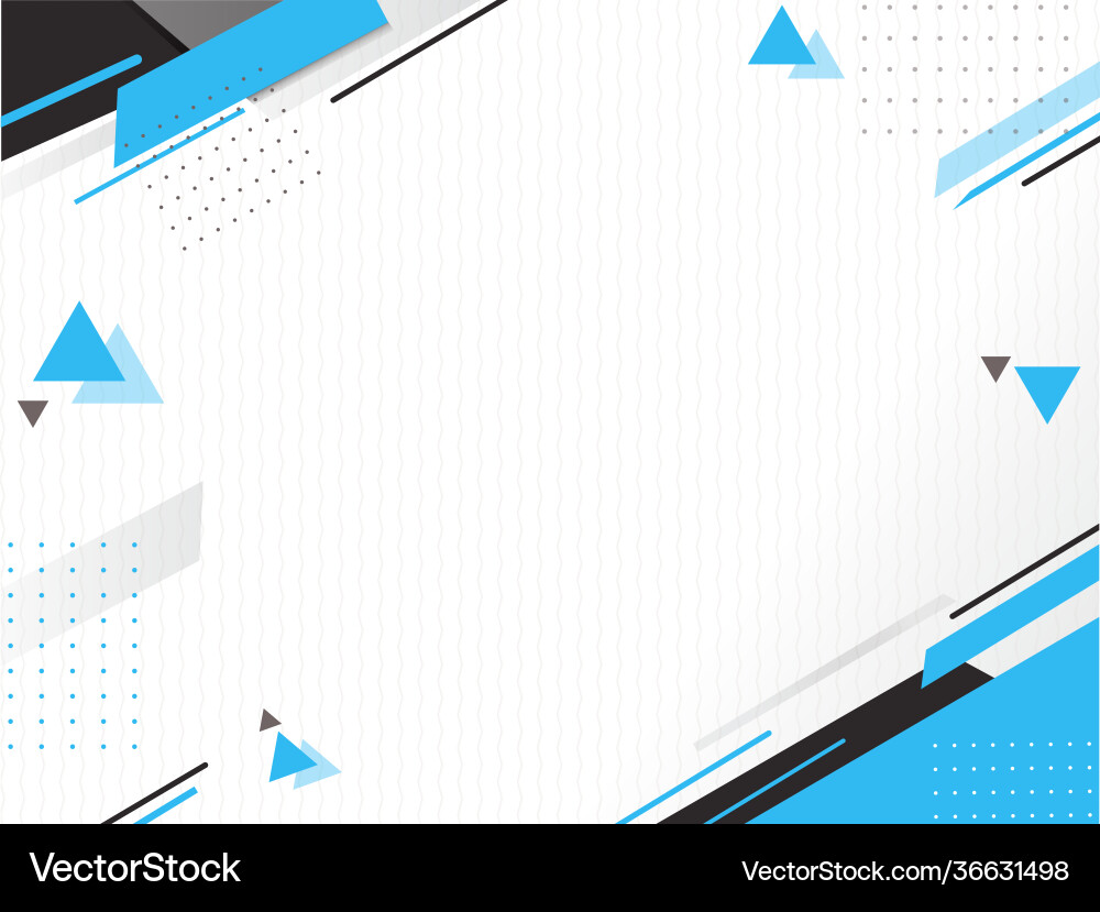 Abstract geometric background with zigzag pattern vector image