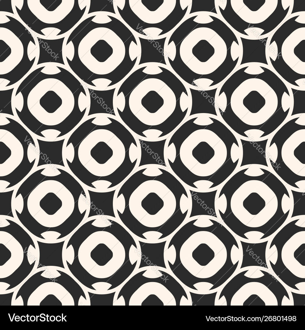 Seamless pattern monochrome mosaic texture Seamless pattern monochrome mosaic texture vector image