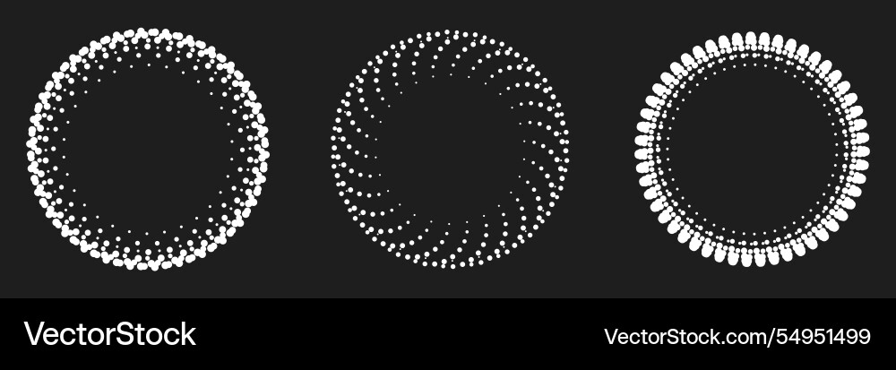 Dot radial pattern halftone downloads circular Dot radial pattern halftone downloads circular vector image