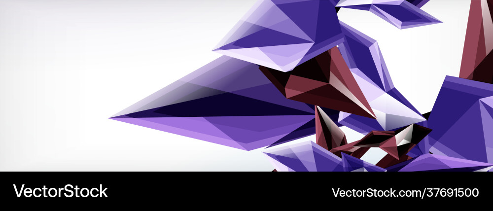 3d triangles and pyramids abstract 3d triangles and pyramids abstract vector image