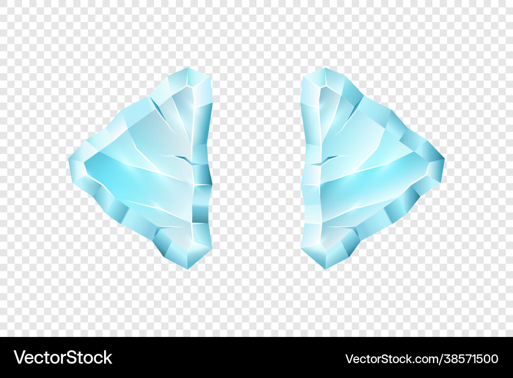 Crystal slider buttons arrow left and right next Crystal slider buttons arrow left and right next vector image