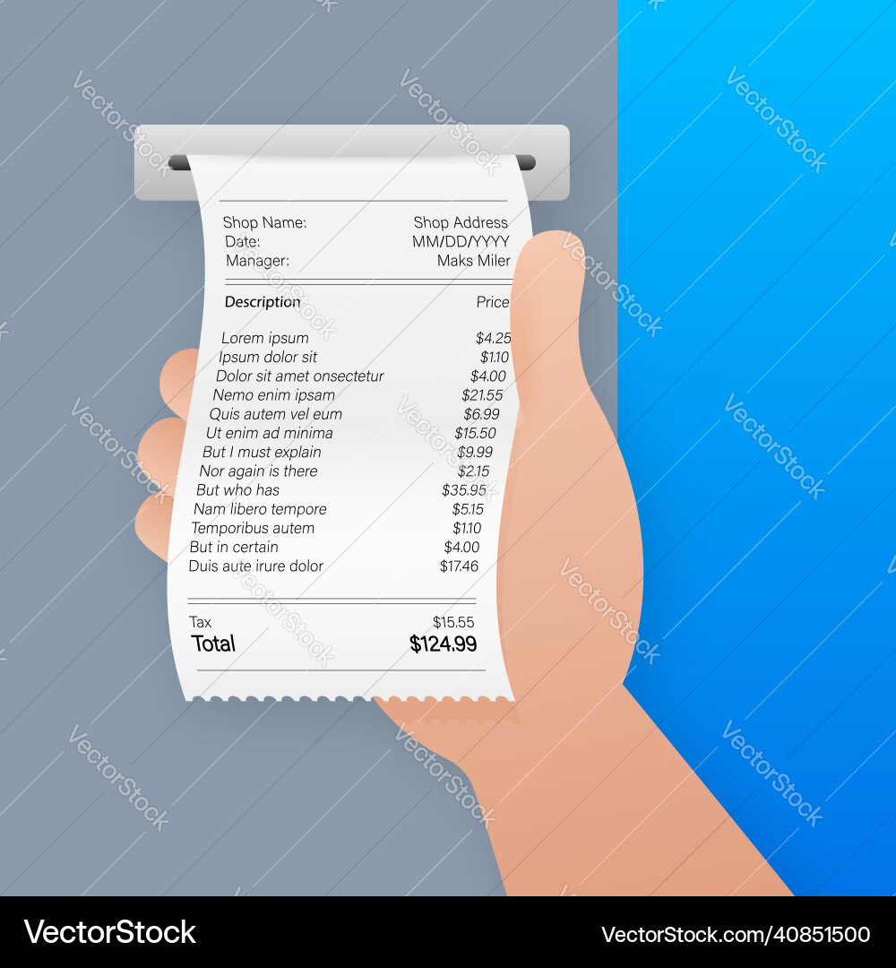 Empfänger mit Hand Empfänger mit Hand Vektorbild