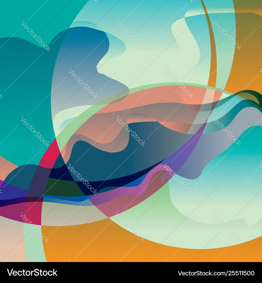 Kaleidoscopic Abstract Pattern vector image